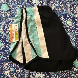 NWT Fit 2 Run shorts